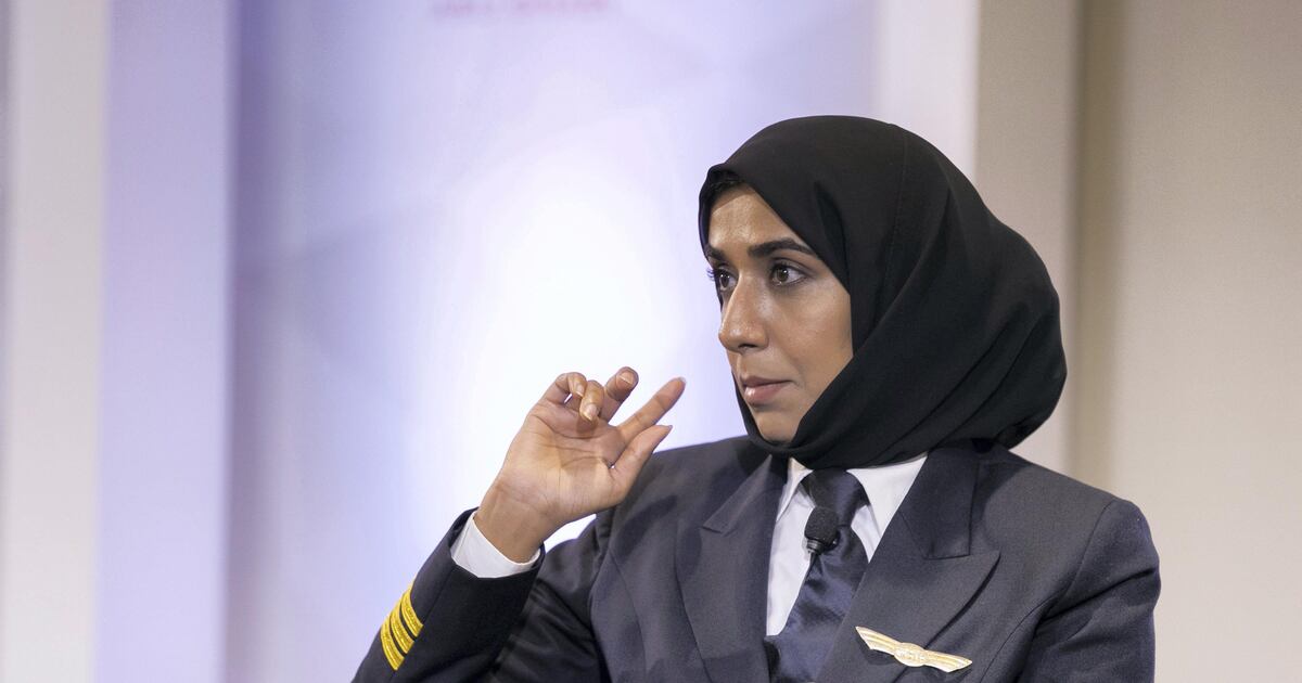 Shaima Rashed Pilot Etihad’s first woman pilot says family support helped her wear down ...