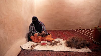 The demonstrations show the many sides to Saudi culture. Reem Mohammed / The National