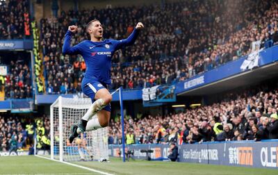 Chelsea forward Eden Hazard. David Klein / Reuters