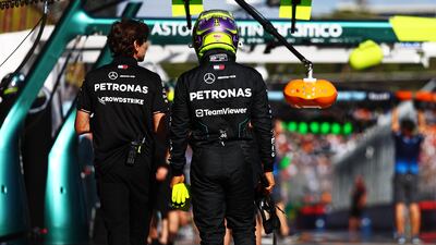 Lewis Hamilton had a poor qualifying in Australia. Getty Images
