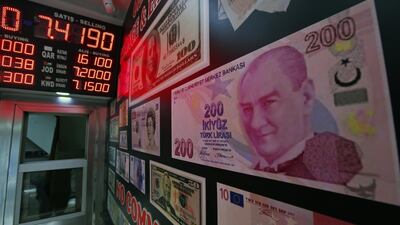 Turkey is likely to face another credit rating downgrade unless it takes measures to tackle rising risks of a balance of payments crisis, Moody's says. AP Photo