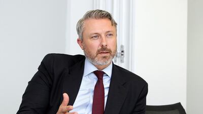 René Kofod-Olsen, the chief executive of Topaz Energy and Marine, says that they are already beginning to see an increase in client activity across regions. Jaime Puebla / The National