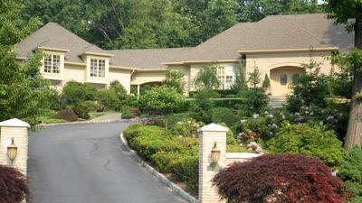 Exterior of the home used in The Sopranos'. Photo: WireImage