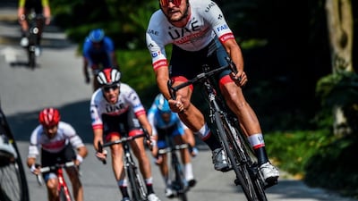 Oliviero Troia has been in the line-up for some of UAE Team Emirates' standout results during the 2019 season. Courtesy UAE Team Emirates