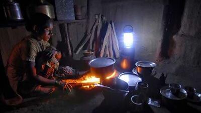 The American company d. light Design, a finalist in the SME category, has sold more than 1.5 million solar lanterns in the developing world. Divyakant Solanki / EPA