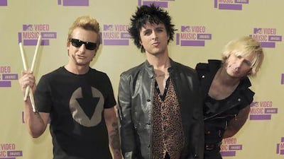 Green Day, who are to start touring again this year. Jordan Strauss / Invision / AP
