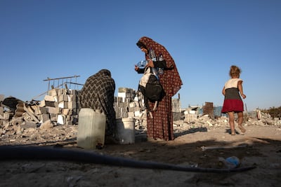 The allegations against Israeli leaders turn on claims they have used hunger as a means of fighting the war in Gaza. EPA