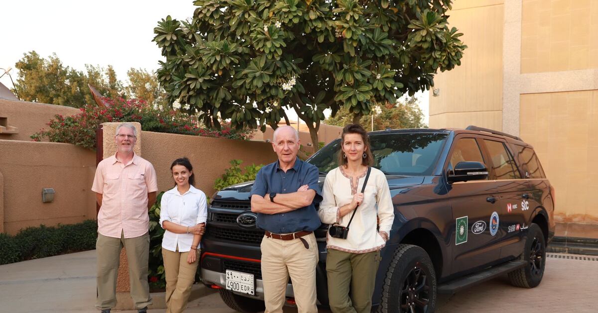 True Explorers Set Explorers set off on 1,300km desert expedition across Saudi Arabia ...