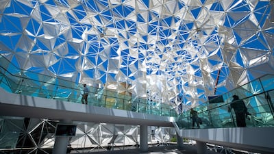 Japan’s pavilion at Expo 2020 Dubai promises visitors an immersive experience that is hoped will leave them eager to visit the East Asian country. All photos: Victor Besa/The National.