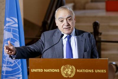 Ghassan Salame, Special Representative of the United Nations Secretary-General and Head of the United Nations Support Mission in Libya, is trying to salvaging a fragile cease-fire in the conflict. Keystone via AP
