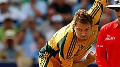 Australia's Ryan Harris is out with a bad knee.