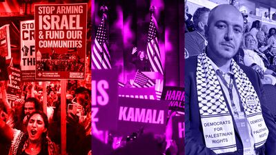 Pro-ceasefire Democrats represented a large coalition of visible voters throughout the course of the week-long convention. The National