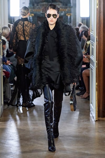 Goth at Elie Saab autumn/winter 2019