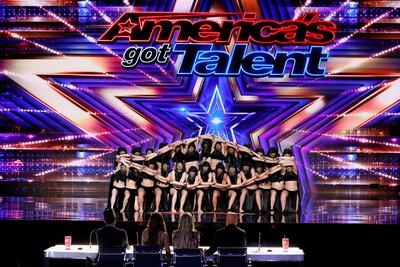 Lebanese dance crew Mayyas on 'America's Got Talent'. Getty Images