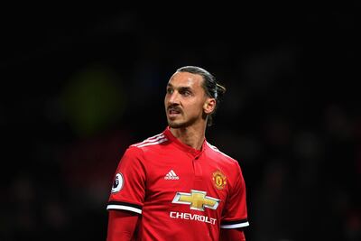 Manchester United striker Zlatan Ibrahimovic. Gareth Copley / Getty Images