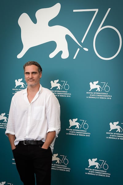 Joaquin Phoenix was lauded for his performance in 'Joker' at this year's Venice Film Festival. Getty Images
