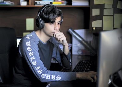 Rajvir Kohli, founder of StudySmart, says raising finance is the toughest part for a student-led initiative. He pitched the business to Silicon Fen Venture Fund, an ecosystem for young innovators, and was affiliated with them for some time. Photo: Reem Mohammed / The National