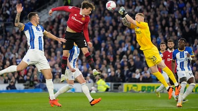 BRIGHTON RATINGS: Jason Steele 8: Good saves from Rashford, Antony and Martial in first half. And again after break from Fernandes. Excellent night’s work from goalkeeper. AP