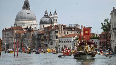 Venice will introduce a fee for day tourists to enter the city centre during the peak tourist season. AFP