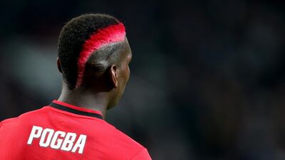 Paul Pogba of Manchester United loves a coloured dye in his hair. Getty