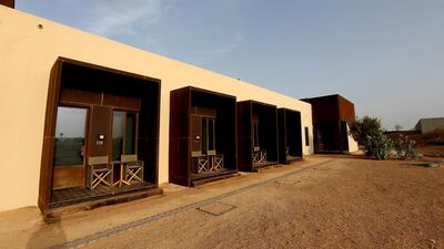 A look at the rooms at Al Faya Lodge in Sharjah. Satish Kumar / The National