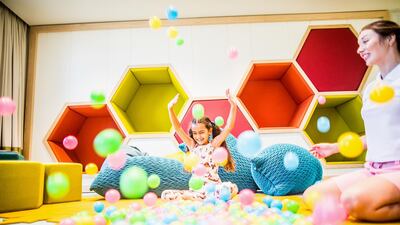 Planet Trekkers kids’ club. Courtesy InterContinental Fujairah