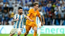 Netherlands' Frenkie de Jong and Argentina's Lionel Messi will both return to the pitch for World Cup 2026. Reuters