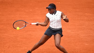 Sloane Stephens. First up on Court Philippe Chatrier, last year’s finalist Stephens takes on Spain’s world No 75 Sara Sorribes Tormo. Seventh seed Stephens defeated Misaki Doi in straight sets in the first round, while Sorribes Tormo needed three to get past Alison Van Uytvanck. The American won their only previous meeting last month on the Charleston clay and should make it two from two. Getty Images
