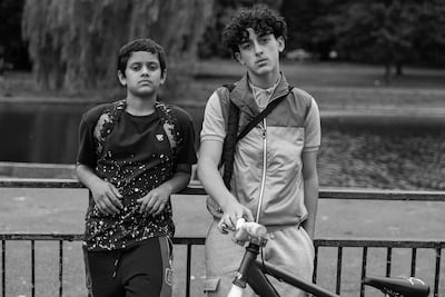 The film follows Ish and Maram who are stopped on the streets by police in an example of racial profiling. Photo: Settimana Internazionale della Critica