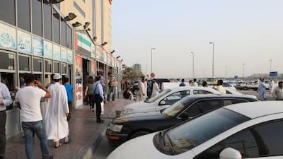 Al Safeer shopping centre in Mussafah is frequently busy. Bridges have been constructed across many of Mussafah's roads in a bid to stop shoppers jaywalking.