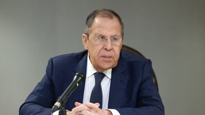 Russian Foreign Minister Sergey Lavrov has praised US President Donald Trump's push for talks on Ukraine. EPA