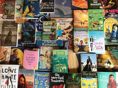 Some of the books on the Girls of the Crescent list