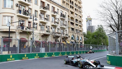 World champion Lewis Hamilton won the Azerbaijan Grand Prix to pick up his first win of 2018 and take the lead in the Formula One drivers' championship. Mark Thompson / Getty Images