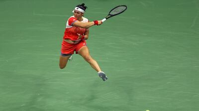 Fourth round: Beat Veronika Kudermetova of Russia 7-6, 6-4. “It was a very difficult match," said Jabeur. “At the beginning she was 5-2 up and it's very tough to play her, very frustrating for me, but I had to accept it and keep building. In the end, everything clicked together." AFP