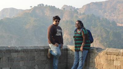 In 2014, Archana Kamaraj weighed 120 kilograms and was a size 28. Her husband Jose Chitalapulli weighed 107kg and wore a size XXL. Courtesy Archana Kamaraj