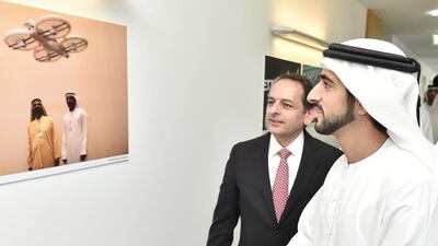 Sheikh Hamdan bin Mohammed, Crown Prince of Dubai, inaugurated an innovation centre at the Thomson Reuters offices. Wam