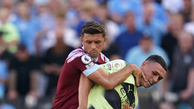 Aaron Cresswell – 4 Not the full-back’s greatest evening as he struggled throughout. Was a tough game for West Ham’s defence. PA