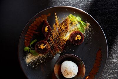 The dessert platter allows you to sample a range. Courtesy Zhen Wei