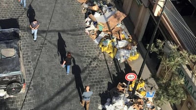 Rue Gouraud in Gemaizeh after the August 4 explosion in Beirut. Photo Credit: Le Chef