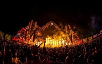 The Big Best stage at Middle Beast Fest, held in Riyadh, Saudi Arabia from December 19 to 21, 2019. Courtesy: Middle Beast Fest.