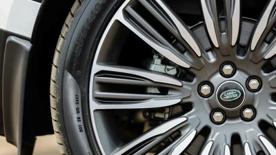 As with most Range Rovers, the ride is as comfortable as you might hope. Victor Besa / The National