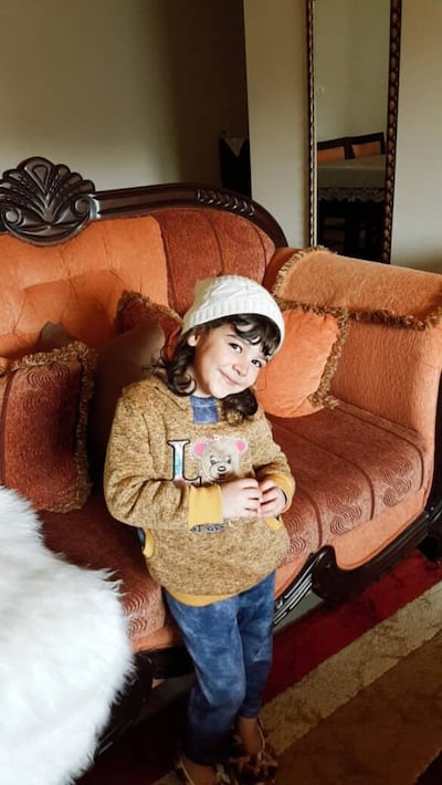 Lama in her home in Gaza before the war. Photo: Aml Ahmad Almobasher