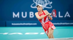 World No 5 Elena Rybakina returns to the Mubadala Abu Dhabi Open after losing in the semi-finals to Belinda Bencic in the 2025 tournament. Photo: Mubadala Abu Dhabi Open
