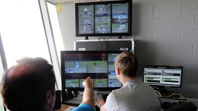 Under the proposed ORS, the TV umpire can now look at multiple images simultaneously to arrive at a more-informed decision. Satish Kumar / The National