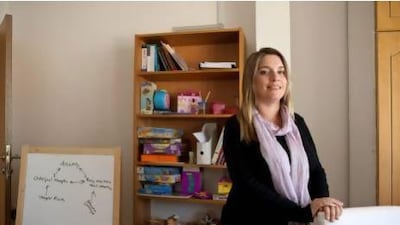 Amy Bailey, a clinical psychologist, says it is essential to monitor children's internet use. Antonie Robertson / The National