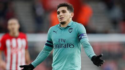 Lucas Torreira, Arsenal: Hands up who had never heard of Torreira before his £26.4m move from Sampdoria. Everyone has heard of him now. Small in stature but bites hard, passes, scores and has added an extra vibe at times which has been missing from Arsenal's midfield for some time. Reuters