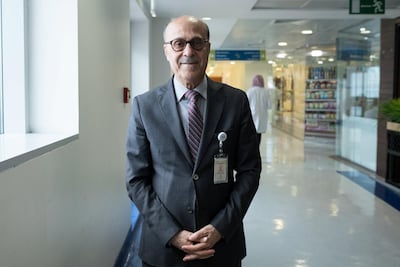 Dr Jihad Inshasi, a neurologist at the Rashid Hospital in Dubai. Anna Nielsen for The National