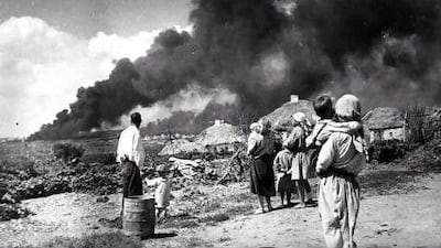 The Nazis invaded the Soviet Union in 1941, leading to some of the most savage fighting of the war. Getty Images