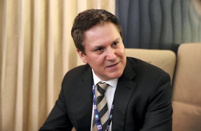 Peter Baumgartner will become strategic adviser to Mr Douglas. Pawan Singh / The National