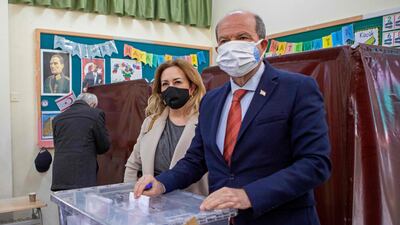 Ersin Tatar has described the proposal of a federation-based deal for Cyprus as a “waste of time”. AFP